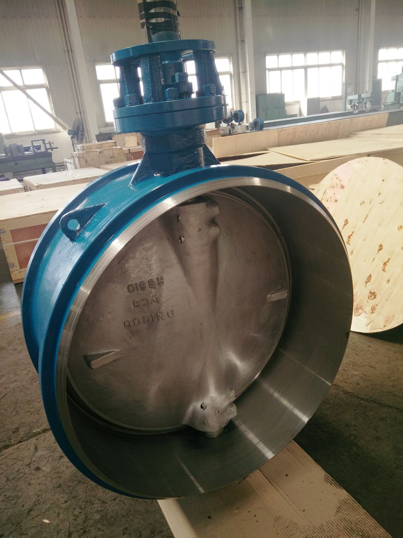Welding butterfly valve